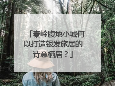 秦岭腹地小城何以打造银发旅居的诗意栖居？