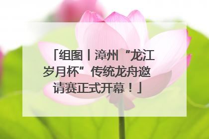 组图丨漳州“龙江岁月杯”传统龙舟邀请赛正式开幕！