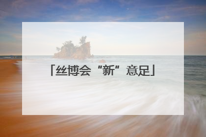 丝博会“新”意足