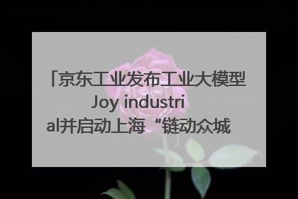 京东工业发布工业大模型Joy industrial并启动上海“链动众城 万亿降本”计划