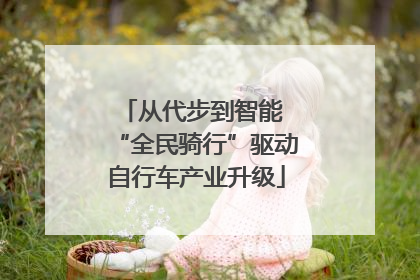 从代步到智能 “全民骑行”驱动自行车产业升级