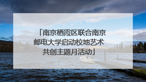 南京栖霞区联合南京邮电大学启动校地艺术共创主题月活动