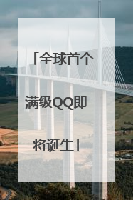 全球首个满级QQ即将诞生