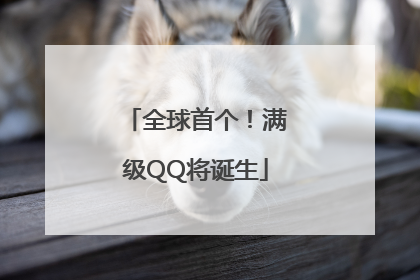 全球首个！满级QQ将诞生