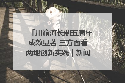 川渝河长制五周年成效显著 三方面看两地创新实践｜新闻发布最前线