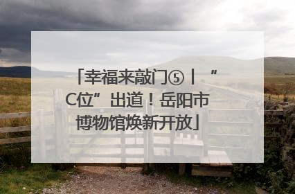 幸福来敲门⑤丨“C位”出道！岳阳市博物馆焕新开放