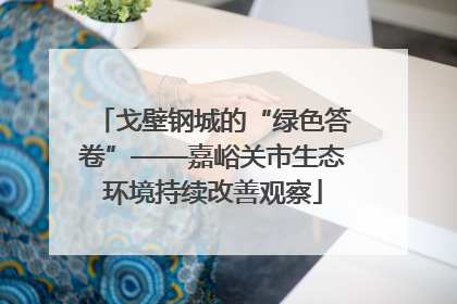 戈壁钢城的“绿色答卷”——嘉峪关市生态环境持续改善观察
