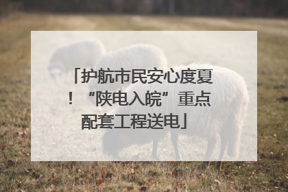 护航市民安心度夏！“陕电入皖”重点配套工程送电