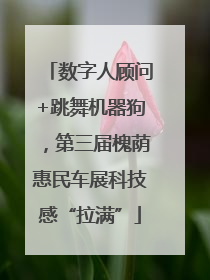 数字人顾问+跳舞机器狗，第三届槐荫惠民车展科技感“拉满”