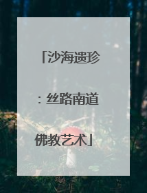 沙海遗珍：丝路南道佛教艺术