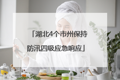 湖北4个市州保持防汛四级应急响应