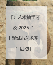 让艺术触手可及 2025“丰彩城市艺术季”启动