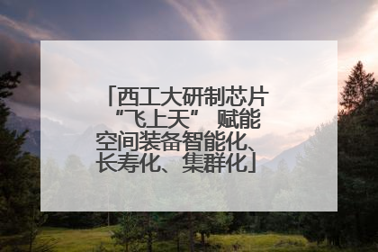 西工大研制芯片“飞上天” 赋能空间装备智能化、长寿化、集群化