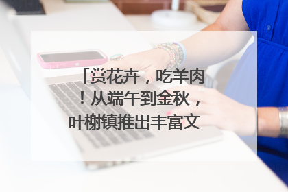 赏花卉，吃羊肉！从端午到金秋，叶榭镇推出丰富文旅活动邀您爽玩