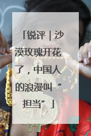 锐评｜沙漠玫瑰开花了，中国人的浪漫叫“担当”