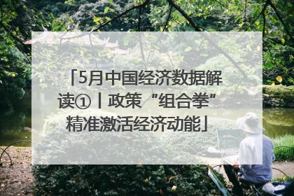 5月中国经济数据解读①丨政策“组合拳”精准激活经济动能
