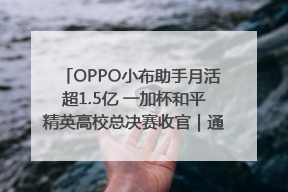 OPPO小布助手月活超1.5亿 一加杯和平精英高校总决赛收官｜通讯Plus·早报